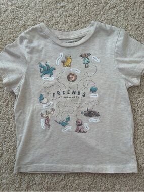 Friends at Hogwarts Toddler Graphic Tee - Cream